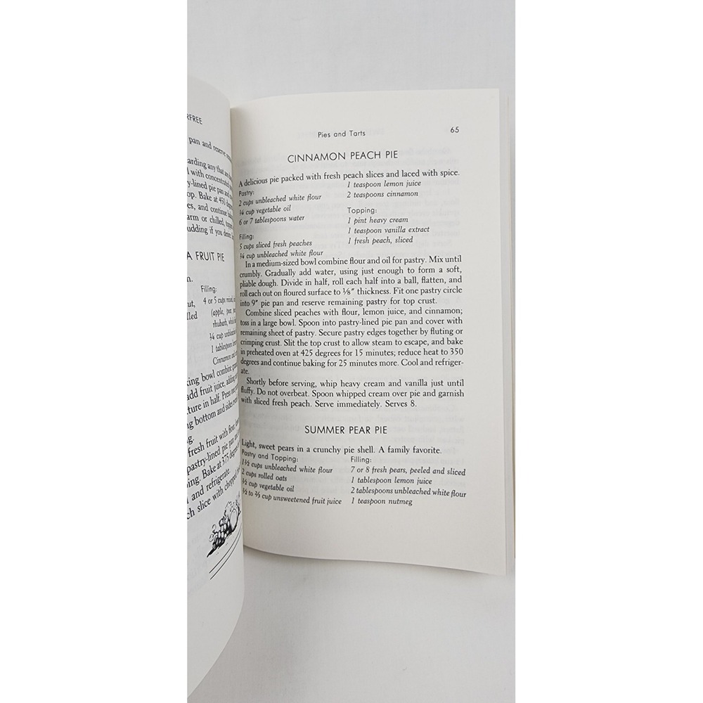 Sweet and SugarFree An All Natural Fruit-Sweetened Dessert Cookbook Karen Barkie - Picture 10 of 10
